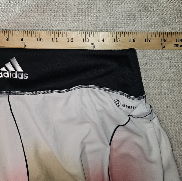 ADIDAS Ombre Gradient Women's Tennis Skort with shorts under. Size L - Picture 5 of 12